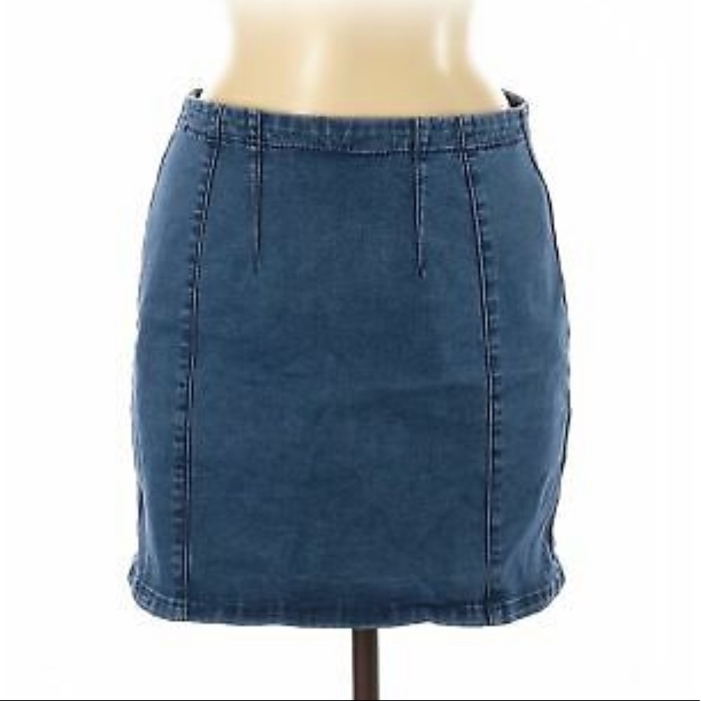 Denim skirt